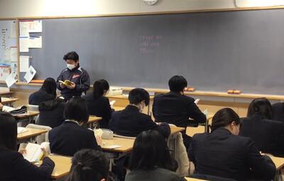 朝読書クラスでの様子